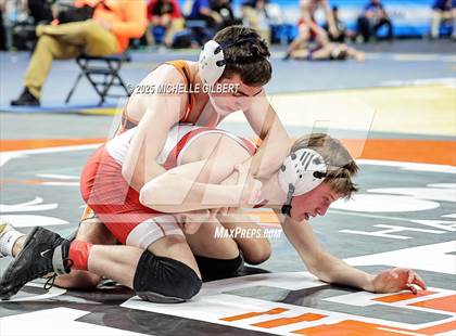Thumbnail 3 in NYSPHSAA Division 2 State Championships (Quarters & Wrestlebacks 110 to 124) photogallery.