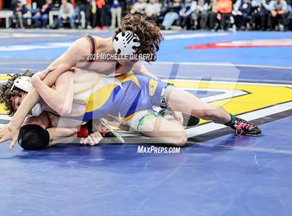 Thumbnail 2 in NYSPHSAA Division 2 State Championships (Quarters & Wrestlebacks 110 to 124) photogallery.