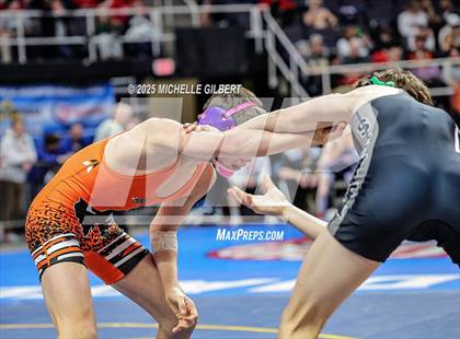 Thumbnail 3 in NYSPHSAA Division 2 State Championships (Quarters & Wrestlebacks 110 to 124) photogallery.