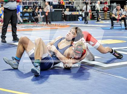 Thumbnail 2 in NYSPHSAA Division 2 State Championships (Quarters & Wrestlebacks 110 to 124) photogallery.