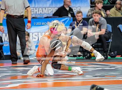 Thumbnail 1 in NYSPHSAA Division 2 State Championships (Quarters & Wrestlebacks 110 to 124) photogallery.
