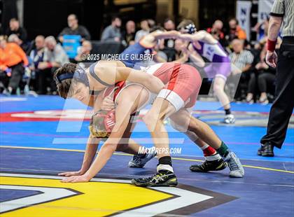 Thumbnail 2 in NYSPHSAA Division 2 State Championships (Quarters & Wrestlebacks 110 to 124) photogallery.