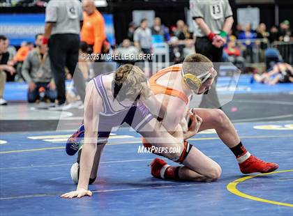 Thumbnail 3 in NYSPHSAA Division 2 State Championships (Quarters & Wrestlebacks 110 to 124) photogallery.