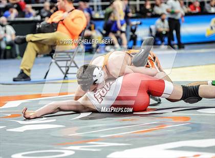 Thumbnail 2 in NYSPHSAA Division 2 State Championships (Quarters & Wrestlebacks 110 to 124) photogallery.