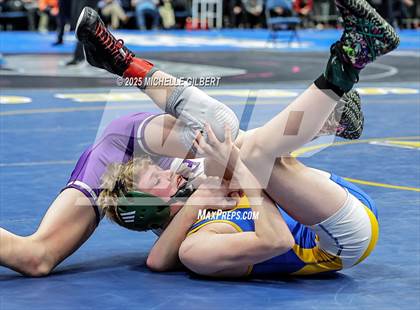 Thumbnail 1 in NYSPHSAA Division 2 State Championships (Quarters & Wrestlebacks 110 to 124) photogallery.