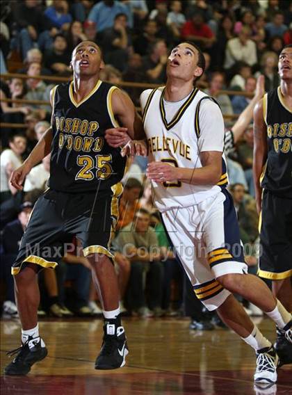 Thumbnail 1 in Bellevue vs. Bishop O'Dowd (MaxPreps Holiday Classic) photogallery.