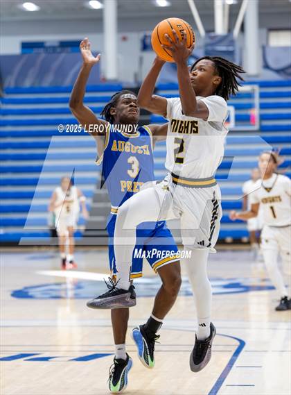 Thumbnail 2 in Augusta Prep vs. Evans photogallery.