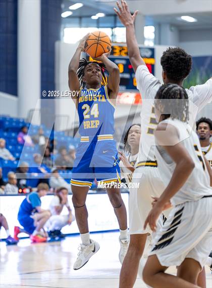Thumbnail 3 in Augusta Prep vs. Evans photogallery.