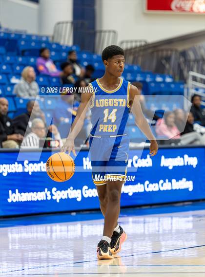Thumbnail 1 in Augusta Prep vs. Evans photogallery.