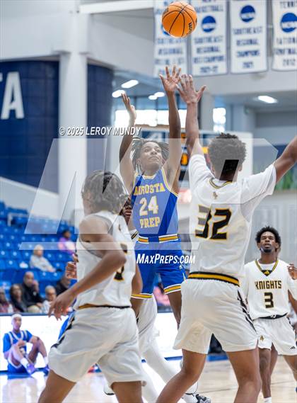 Thumbnail 1 in Augusta Prep vs. Evans photogallery.