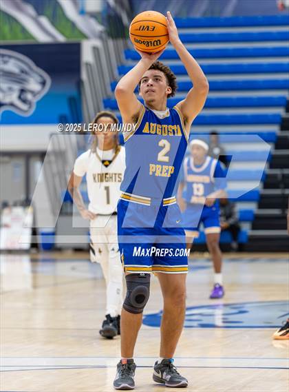 Thumbnail 1 in Augusta Prep vs. Evans photogallery.