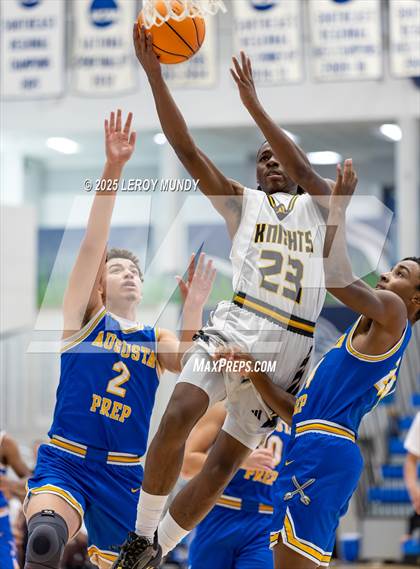 Thumbnail 1 in Augusta Prep vs. Evans photogallery.