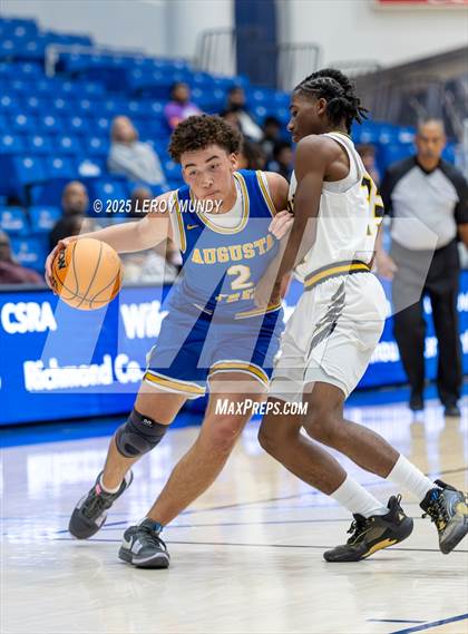 Thumbnail 1 in Augusta Prep vs. Evans photogallery.