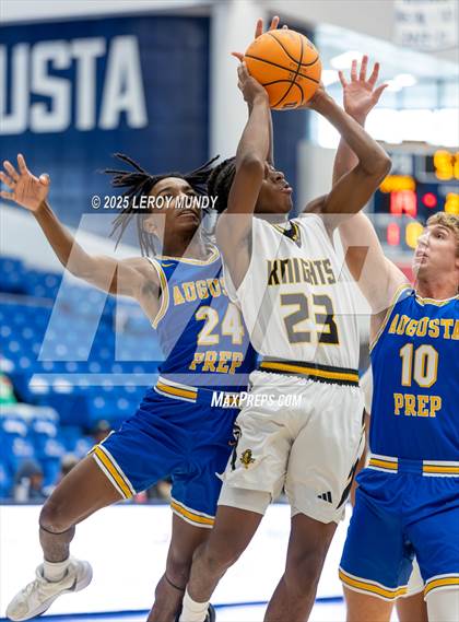 Thumbnail 3 in Augusta Prep vs. Evans photogallery.