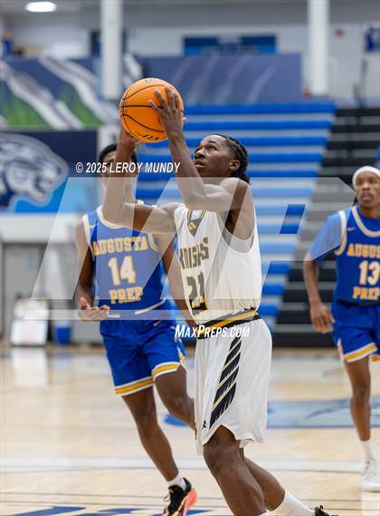 Thumbnail 2 in Augusta Prep vs. Evans photogallery.