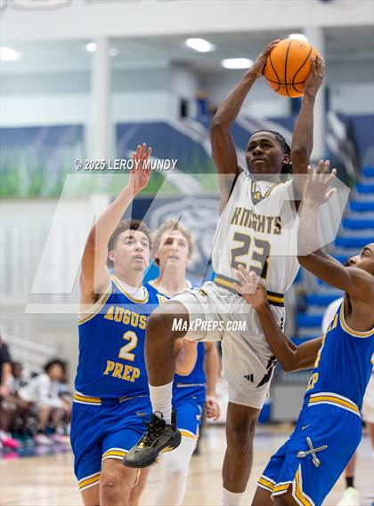 Thumbnail 2 in Augusta Prep vs. Evans photogallery.