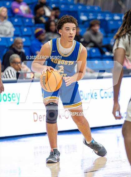 Thumbnail 2 in Augusta Prep vs. Evans photogallery.