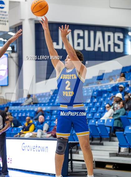 Thumbnail 1 in Augusta Prep vs. Evans photogallery.