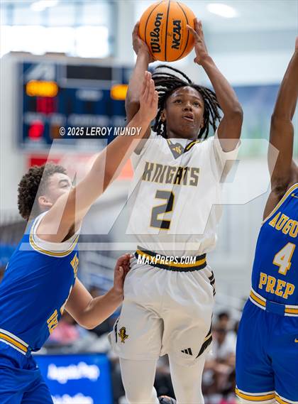 Thumbnail 2 in Augusta Prep vs. Evans photogallery.