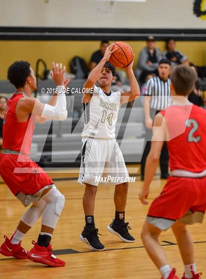 Thumbnail 2 in Ray vs Edison [Thomas A.] (SAISD Basketball Tournament) photogallery.