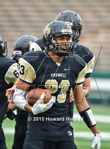 Thumbnail 1 in Abbott vs. Crowell (UIL 1A Six-Man Final) photogallery.