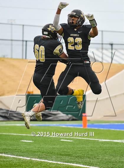 Thumbnail 1 in Abbott vs. Crowell (UIL 1A Six-Man Final) photogallery.
