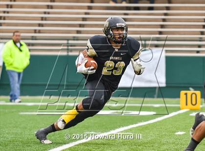 Thumbnail 2 in Abbott vs. Crowell (UIL 1A Six-Man Final) photogallery.