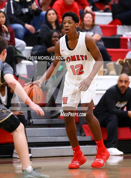 Thumbnail 3 in Bishop Montgomery vs. Westchester (Trevor Ariza Tip-off Classic) photogallery.