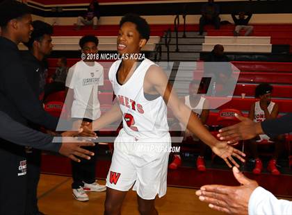Thumbnail 2 in Bishop Montgomery vs. Westchester (Trevor Ariza Tip-off Classic) photogallery.