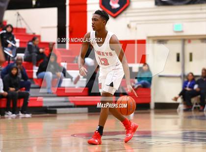 Thumbnail 2 in Bishop Montgomery vs. Westchester (Trevor Ariza Tip-off Classic) photogallery.