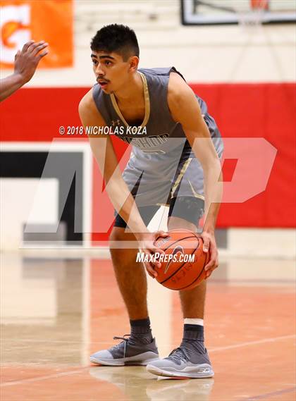 Thumbnail 1 in Bishop Montgomery vs. Westchester (Trevor Ariza Tip-off Classic) photogallery.