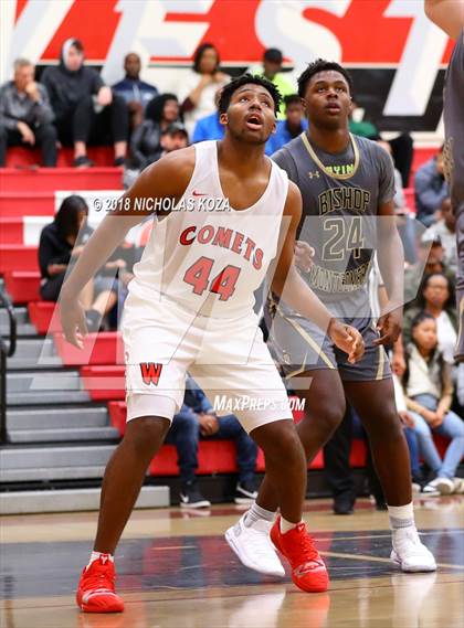 Thumbnail 1 in Bishop Montgomery vs. Westchester (Trevor Ariza Tip-off Classic) photogallery.