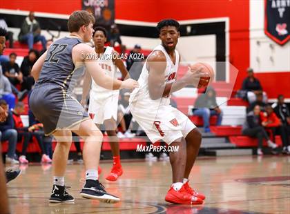 Thumbnail 3 in Bishop Montgomery vs. Westchester (Trevor Ariza Tip-off Classic) photogallery.