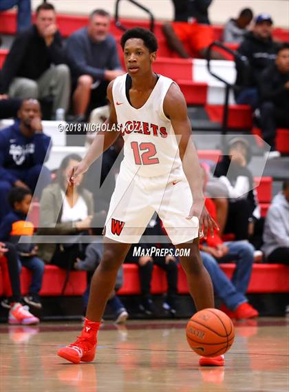 Thumbnail 3 in Bishop Montgomery vs. Westchester (Trevor Ariza Tip-off Classic) photogallery.