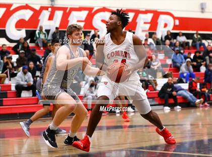 Thumbnail 1 in Bishop Montgomery vs. Westchester (Trevor Ariza Tip-off Classic) photogallery.