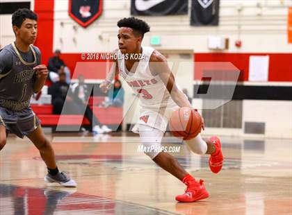 Thumbnail 2 in Bishop Montgomery vs. Westchester (Trevor Ariza Tip-off Classic) photogallery.