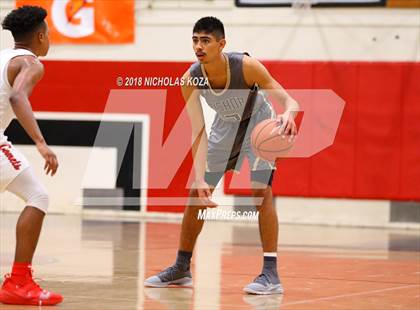 Thumbnail 1 in Bishop Montgomery vs. Westchester (Trevor Ariza Tip-off Classic) photogallery.