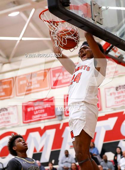 Thumbnail 1 in Bishop Montgomery vs. Westchester (Trevor Ariza Tip-off Classic) photogallery.