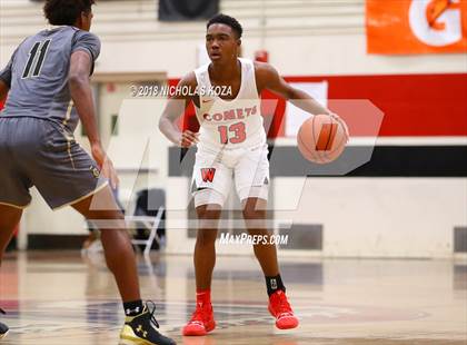 Thumbnail 3 in Bishop Montgomery vs. Westchester (Trevor Ariza Tip-off Classic) photogallery.