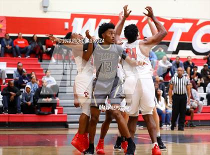 Thumbnail 2 in Bishop Montgomery vs. Westchester (Trevor Ariza Tip-off Classic) photogallery.