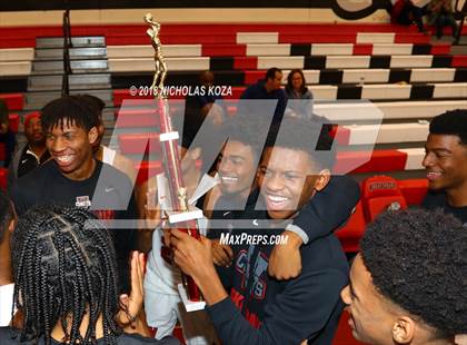 Thumbnail 1 in Bishop Montgomery vs. Westchester (Trevor Ariza Tip-off Classic) photogallery.
