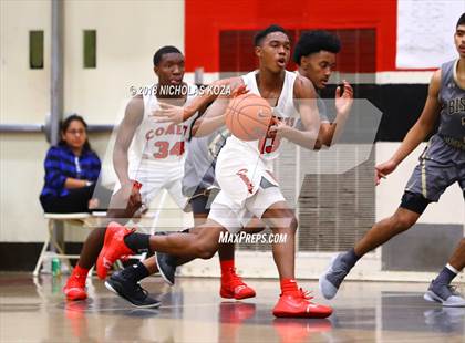 Thumbnail 2 in Bishop Montgomery vs. Westchester (Trevor Ariza Tip-off Classic) photogallery.
