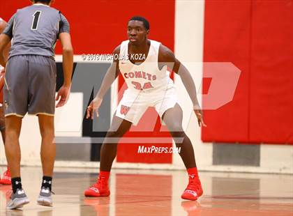 Thumbnail 3 in Bishop Montgomery vs. Westchester (Trevor Ariza Tip-off Classic) photogallery.