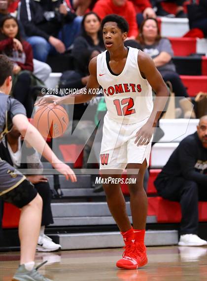 Thumbnail 1 in Bishop Montgomery vs. Westchester (Trevor Ariza Tip-off Classic) photogallery.