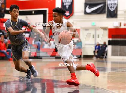 Thumbnail 2 in Bishop Montgomery vs. Westchester (Trevor Ariza Tip-off Classic) photogallery.