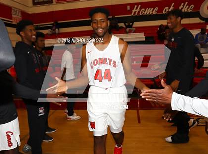 Thumbnail 2 in Bishop Montgomery vs. Westchester (Trevor Ariza Tip-off Classic) photogallery.
