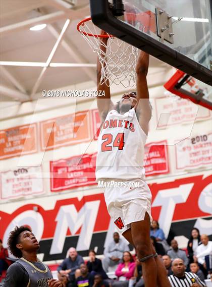 Thumbnail 2 in Bishop Montgomery vs. Westchester (Trevor Ariza Tip-off Classic) photogallery.