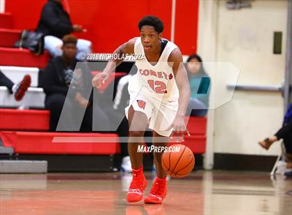 Thumbnail 2 in Bishop Montgomery vs. Westchester (Trevor Ariza Tip-off Classic) photogallery.