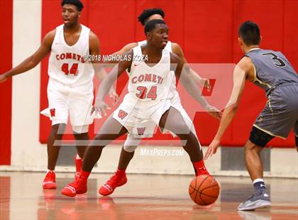 Thumbnail 1 in Bishop Montgomery vs. Westchester (Trevor Ariza Tip-off Classic) photogallery.