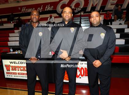 Thumbnail 1 in Bishop Montgomery vs. Westchester (Trevor Ariza Tip-off Classic) photogallery.